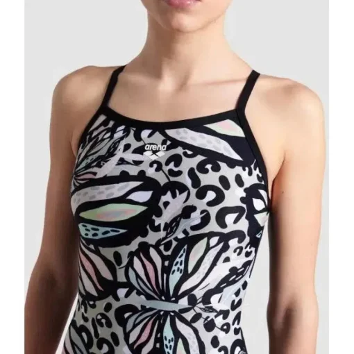 Arena Butterflies Swimsuit Light Drop Back
