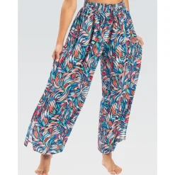 Dolfin Bliss Printed Palazzo Pant Cover Up