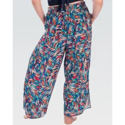 Dolfin Bliss Printed Palazzo Pant Cover Up