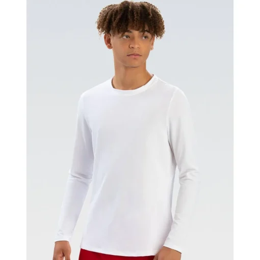Dolfin Men's Crew Neck Long Sleeve Rash Guard