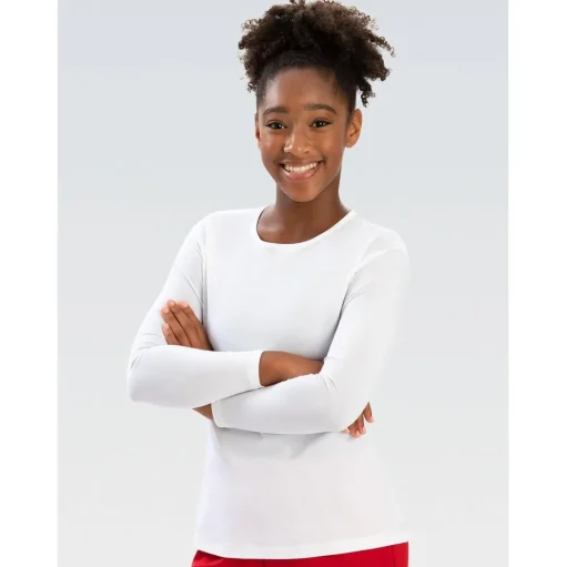 Dolfin Women's Crew Neck Long Sleeve Rash Guard