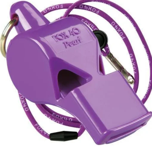 Fox 40 Pearl Safety Whistle w/ Lanyard