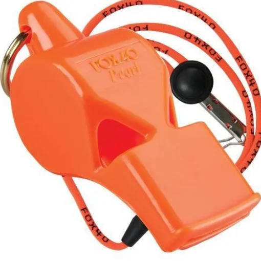 Fox 40 Pearl Safety Whistle w/ Lanyard
