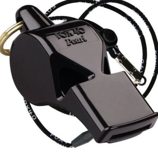 Fox 40 Pearl Safety Whistle w/ Lanyard