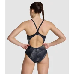 Halftone Light Drop Back One Piece