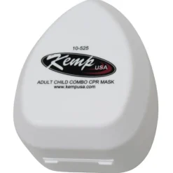 Kemp USA Adult Child Combo CPR Mask w/ Gloves And Wipes In Hard Case