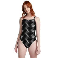 Precision Strappy Cross Back One Piece