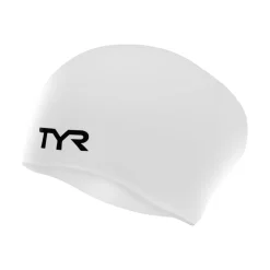 TYR Long Hair Silicone Swim Cap