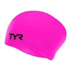 TYR Long Hair Silicone Swim Cap